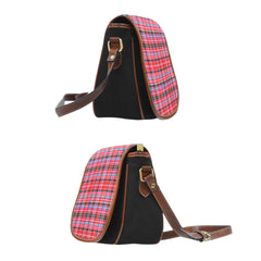 Aberdeen District Tartan Saddle Handbags