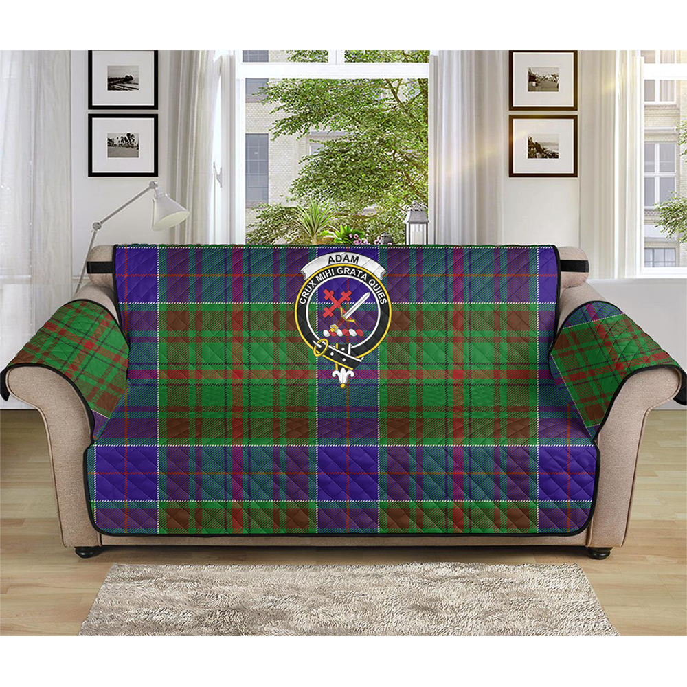 Adam Tartan Crest Sofa Protector