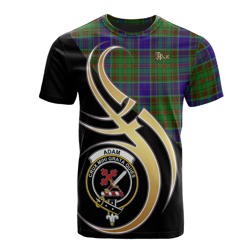 Adam Tartan T-shirt - Believe In Me Style