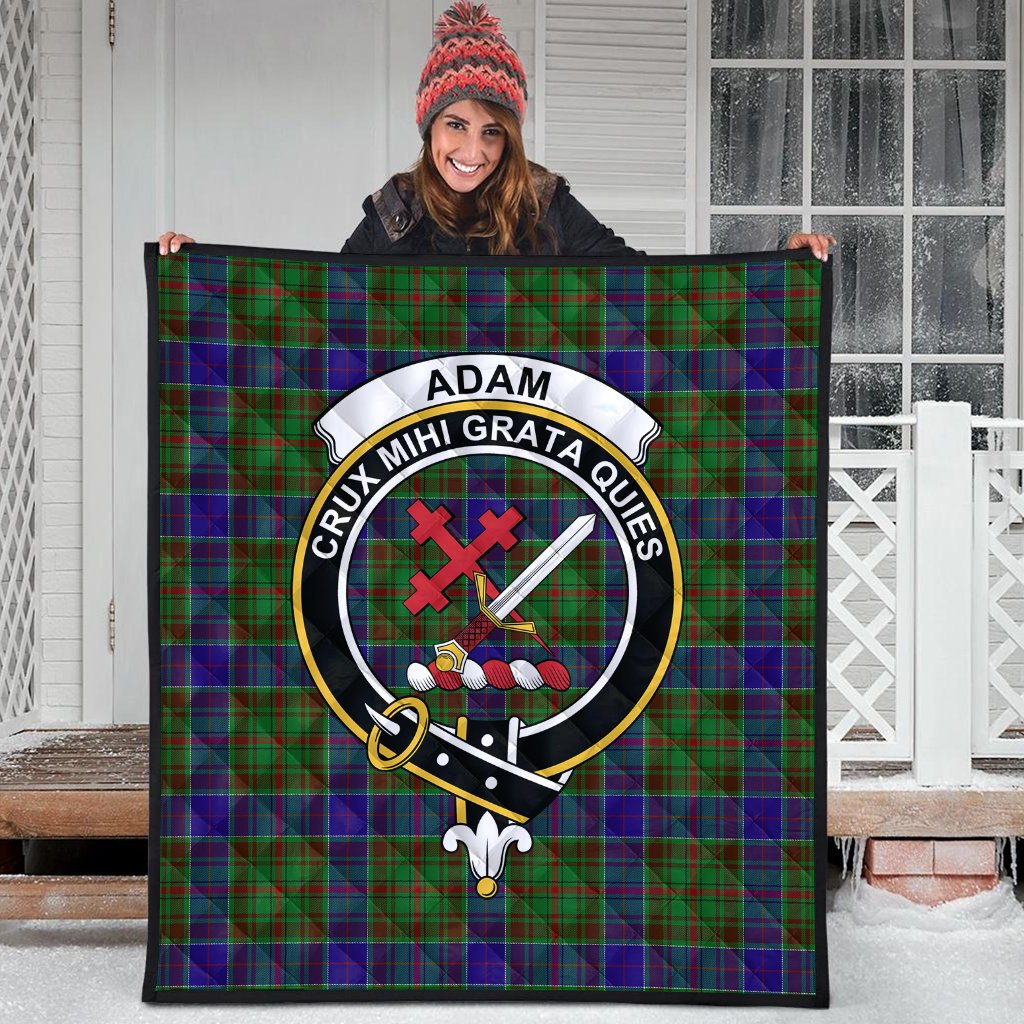 Adam Tartan Crest Quilt