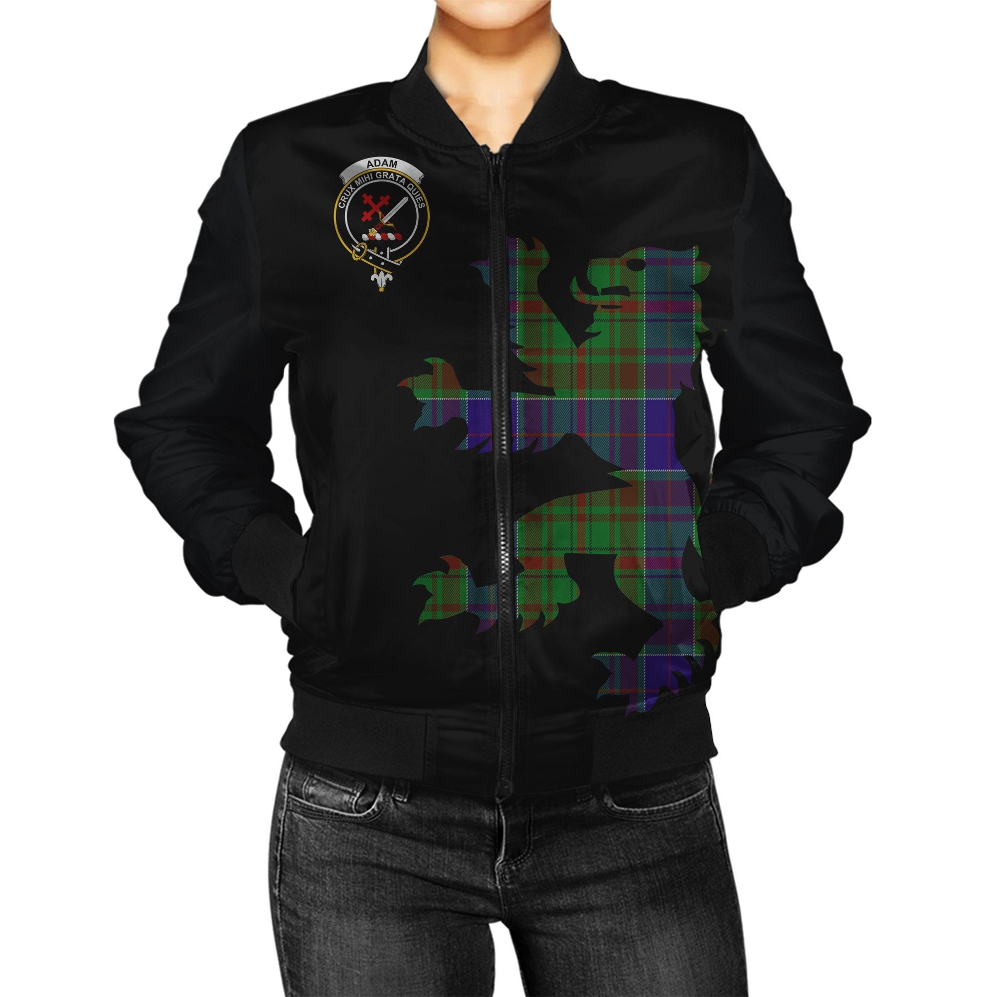 Adam Tartan Bomber Jacket Lion & Thistle