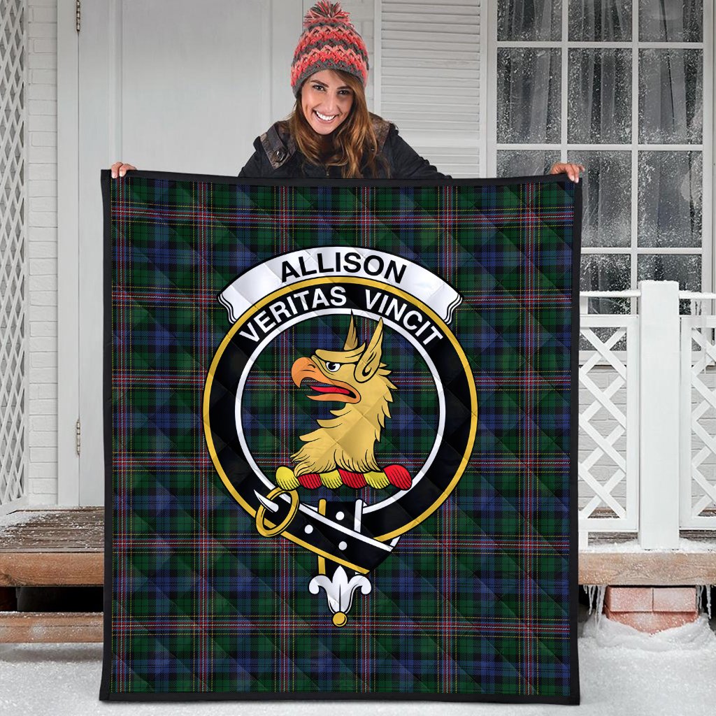 Allison (MacBean And Bishop) Tartan Crest Quilt