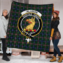 Allison (MacBean And Bishop) Tartan Crest Quilt