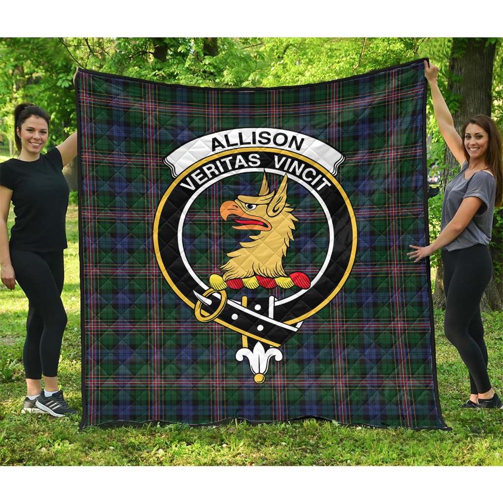 Allison (MacBean And Bishop) Tartan Crest Quilt