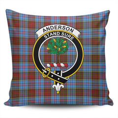 Anderson Modern Tartan Crest Pillow Cover