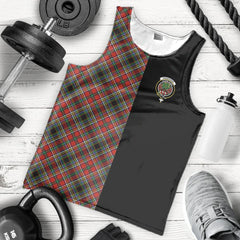 Anderson of Arbrake Tartan Crest Men's Tank Top - Cross Style