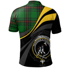 Anstruther Tartan Polo Shirt - Royal Coat Of Arms Style