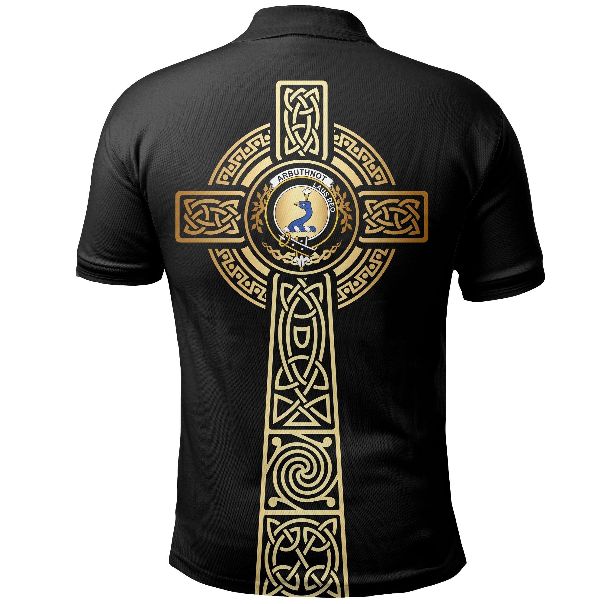 Arbuthnot Clan Unisex Polo Shirt - Celtic Tree Of Life