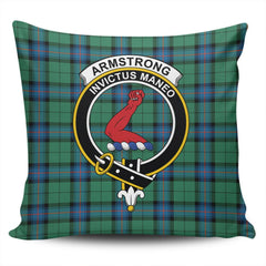 Scottish Armstrong Ancient Tartan Crest Pillow Cover - Tartan Cushion Cover 1