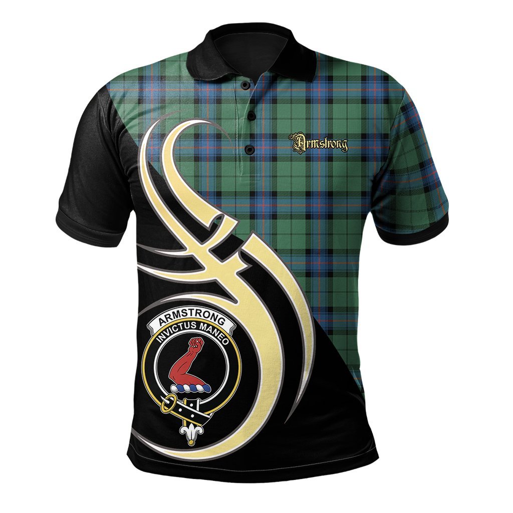 Armstrong Ancient Tartan Polo Shirt - Believe In Me Style