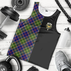 Arnott Tartan Crest Men's Tank Top - Cross Style