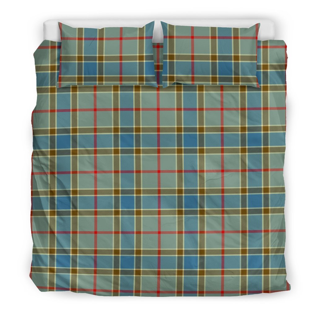 Balfour Blue Tartan Bedding Set