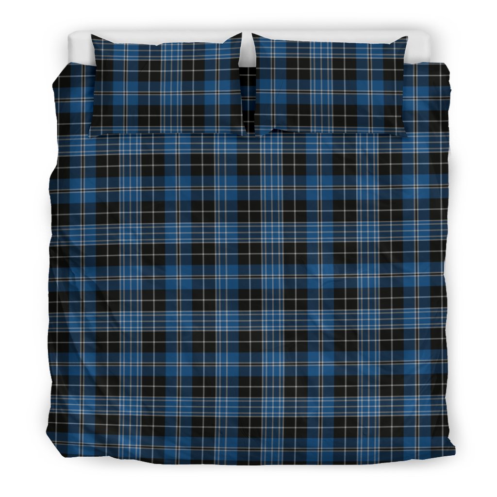 Clergy Blue Tartan Bedding Set