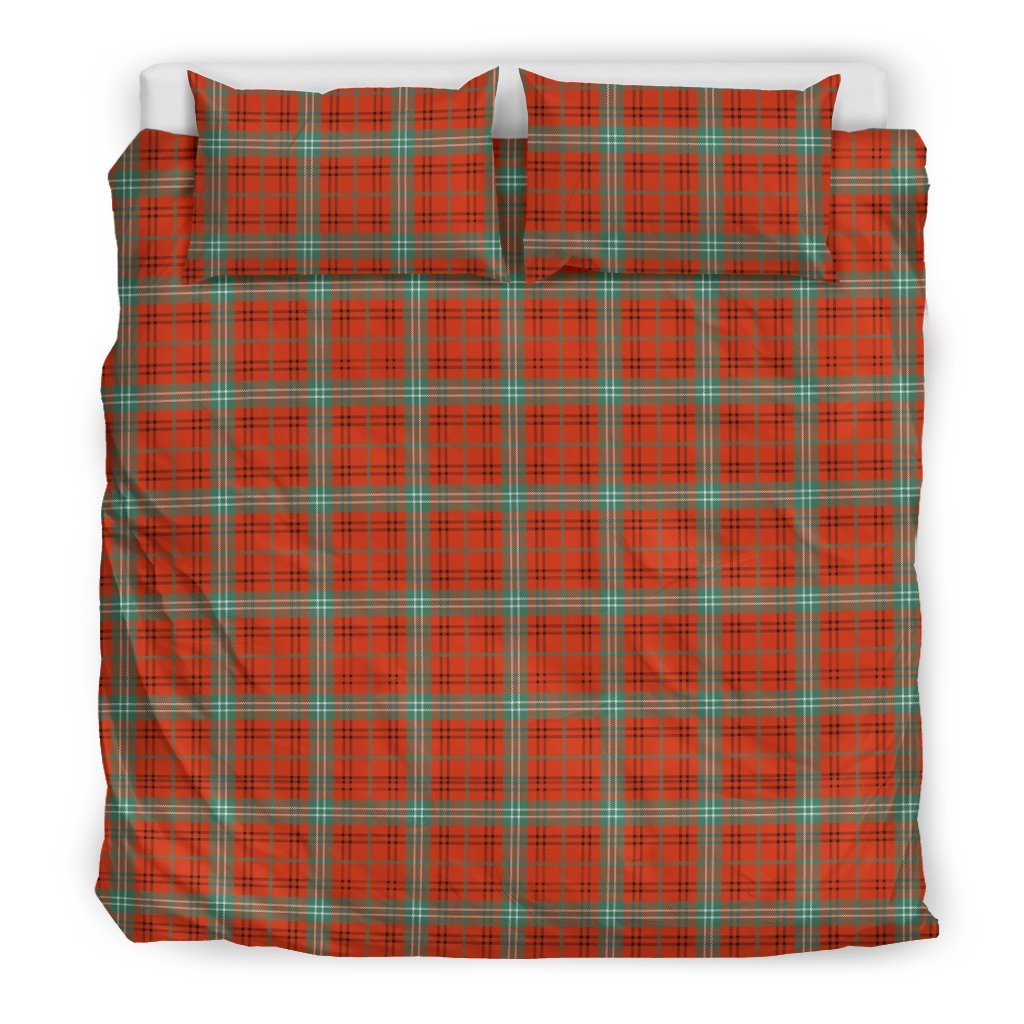 Morrison Red Ancient Tartan Bedding Set