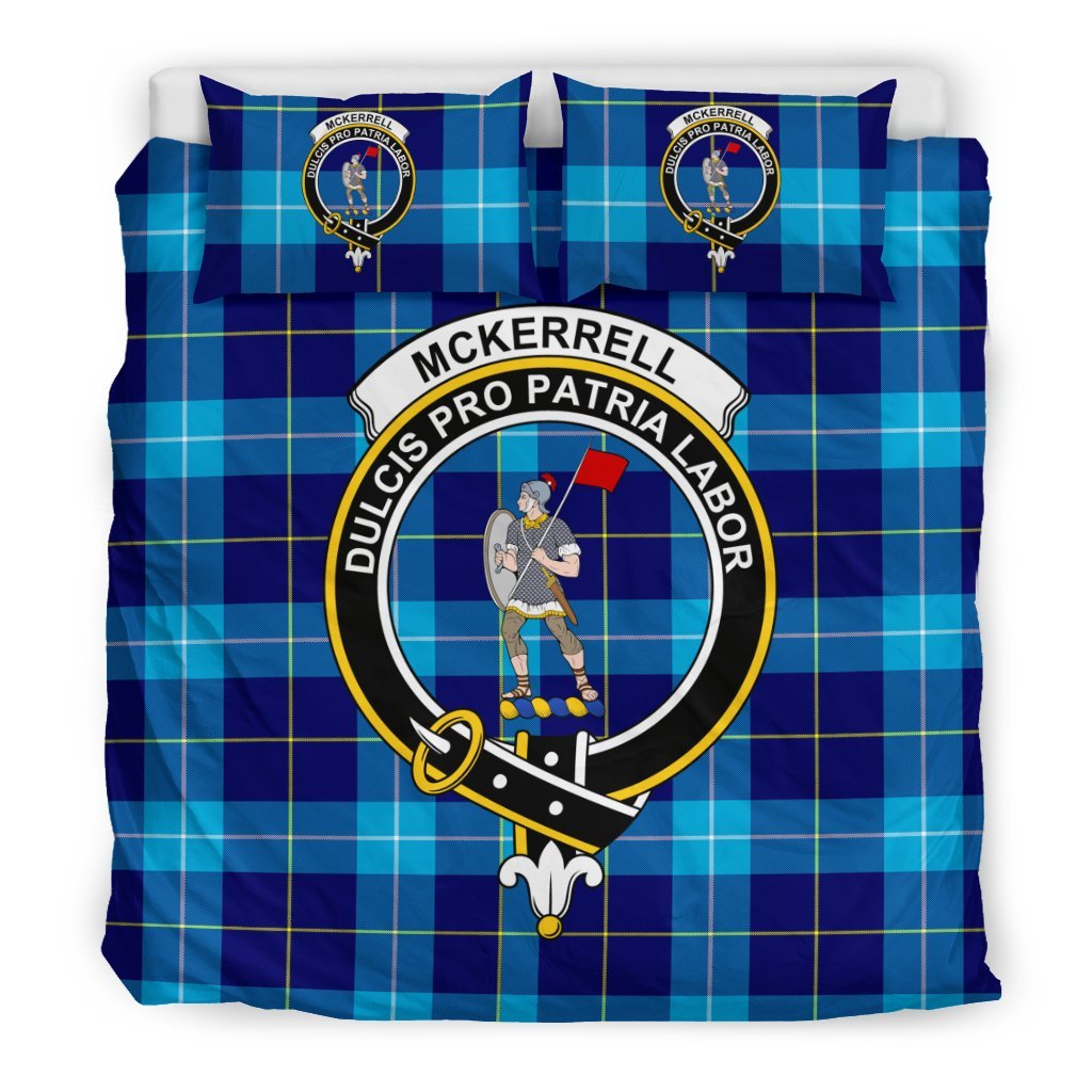 Mckerrell Family Tartan Crest Bedding Set