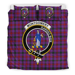 Montgomery Tartan Crest Bedding Set