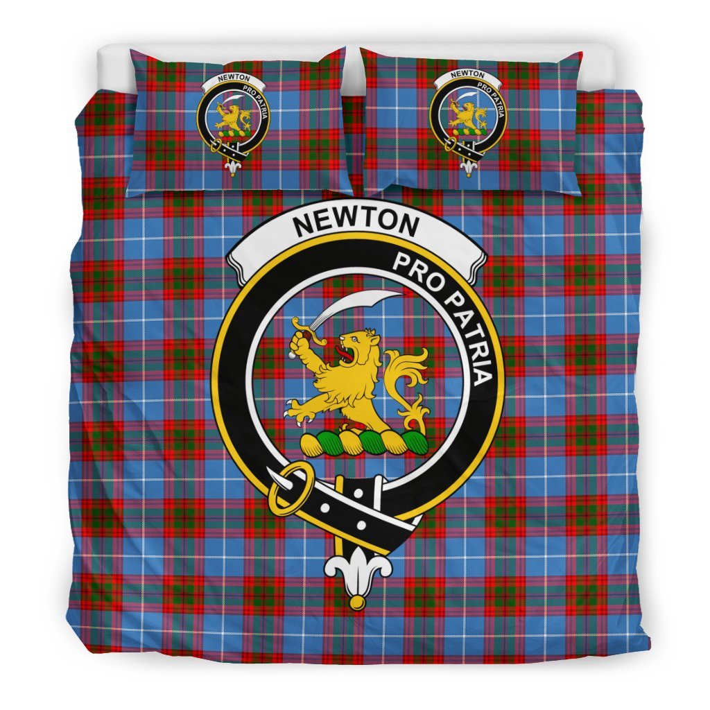 Newton Family Tartan Crest Bedding Set