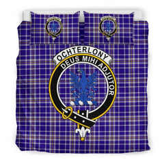 Ochterlony Family Tartan Crest Bedding Set