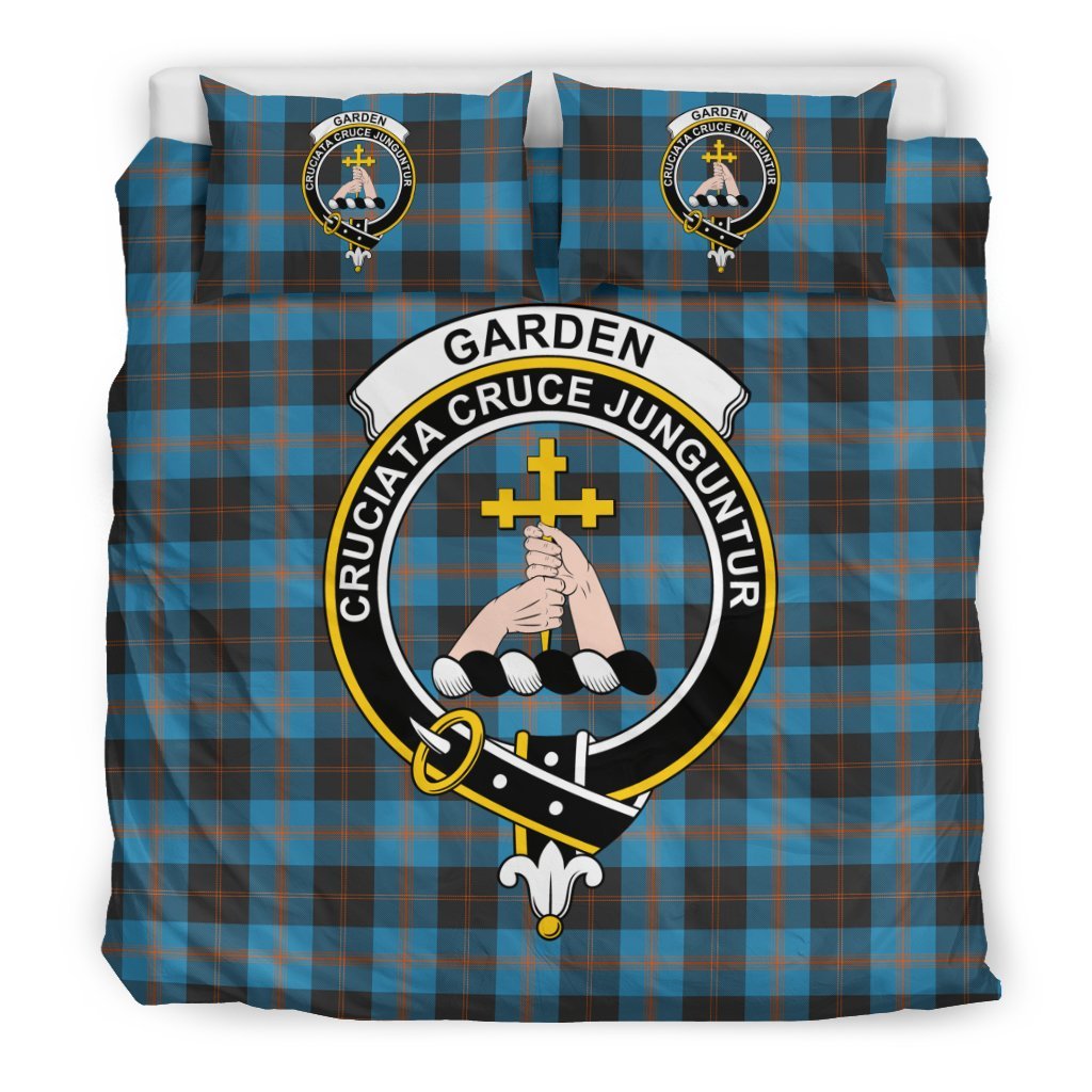 Garden (Or Gardyne) Family Tartan Crest Bedding Set