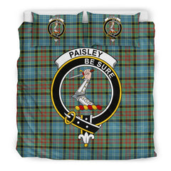 Paisley (Or Pasley) Tartan Crest Bedding Set