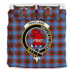 Pentland Family Tartan Crest Bedding Set