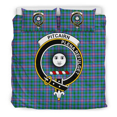 Pitcairn Family Tartan Crest Bedding Set