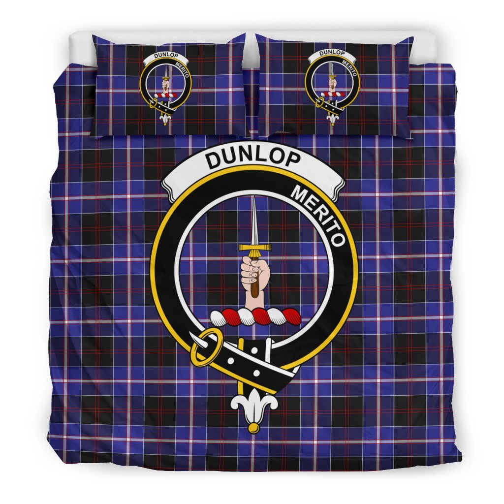 Dunlop Tartan Crest Bedding Set