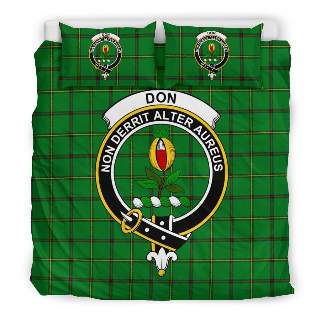 Don Family Tartan Crest Bedding Set