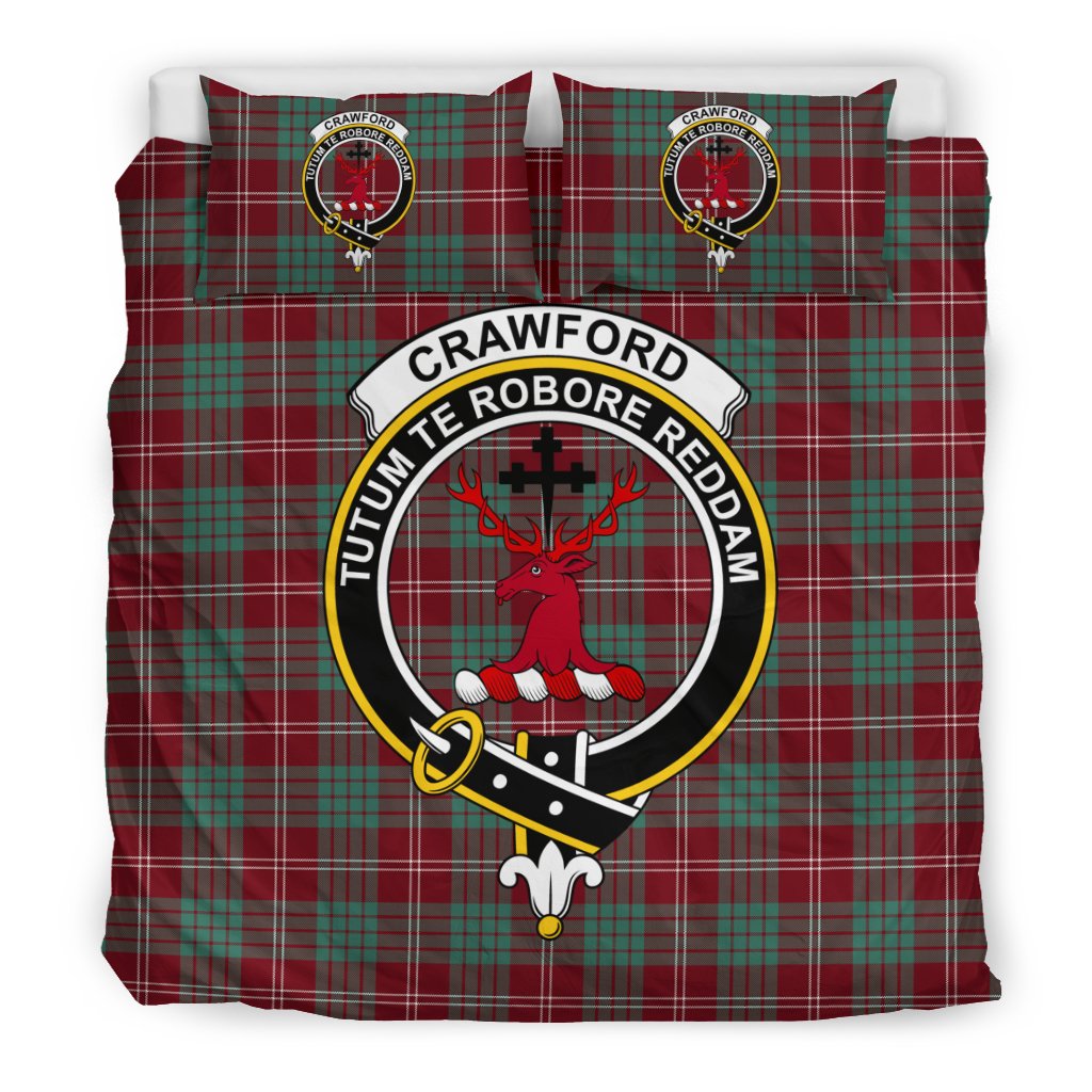 Crawford Tartan Crest Bedding Set