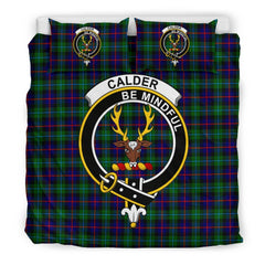 Calder Tartan Crest Bedding Set