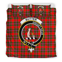 Butter Family Tartan Crest Bedding Set