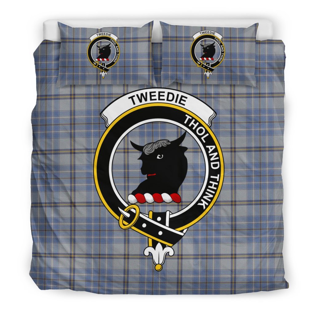 Tweedie Family Tartan Crest Bedding Set