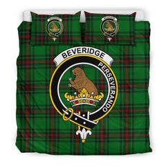 Beveridge (Beveridge-Duncan) Family Tartan Crest Bedding Set