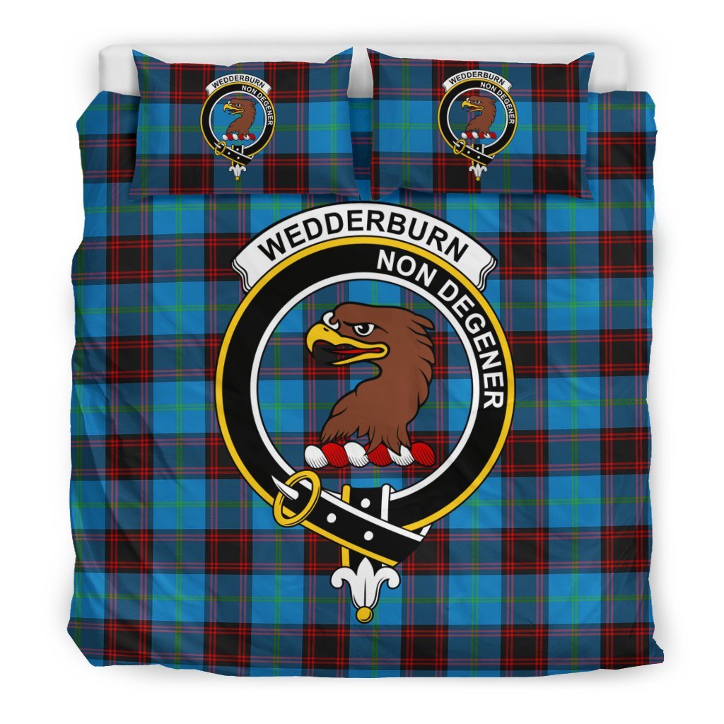 Wedderburn Tartan Crest Bedding Set