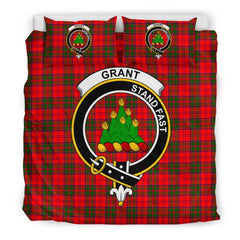 Grant Tartan Crest Bedding Set