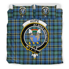 Hope Family Tartan Crest Bedding Set