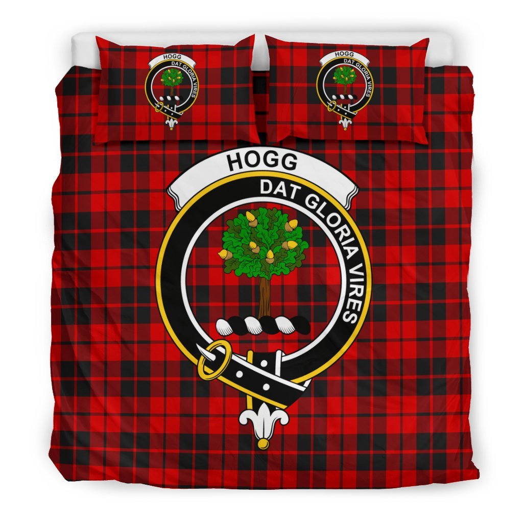 Hogg (Or Hog) Family Tartan Crest Bedding Set