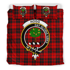 Hogg (Or Hog) Family Tartan Crest Bedding Set