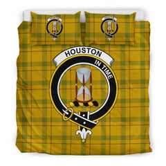 Houston Family Tartan Crest Bedding Set