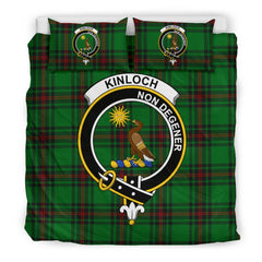 Kinloch Family Tartan Crest Bedding Set