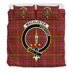 Macalister Tartan Crest Bedding Set