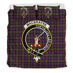 Macbrayne Family Tartan Crest Bedding Set