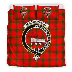 Macdonald (Of Sleat) Family Tartan Crest Bedding Set