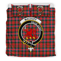 Macduff Family Tartan Crest Bedding Set