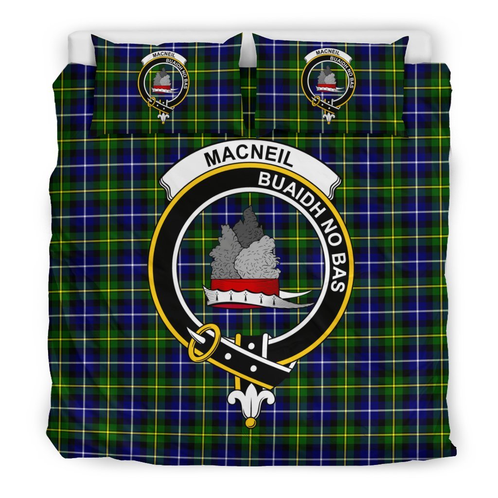 Macneil (Of Barra) Family Tartan Crest Bedding Set