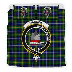 Macneil (Of Barra) Family Tartan Crest Bedding Set