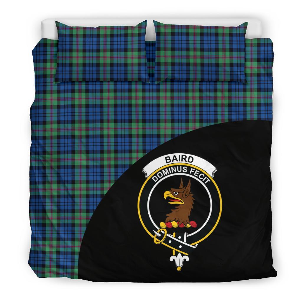 Baird Ancient Family Tartan Crest Wave Style Bedding Set