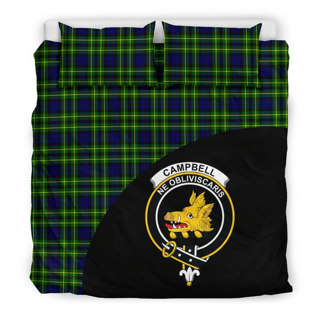 Campbell of Breadalbane Family Modern Tartan Crest Bedding Set