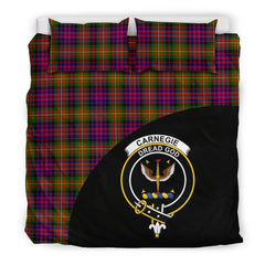 Carnegie Modern Family Tartan Crest Wave Style Bedding Set