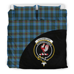 Cockburn Modern Tartan Crest Wave Style Bedding Set